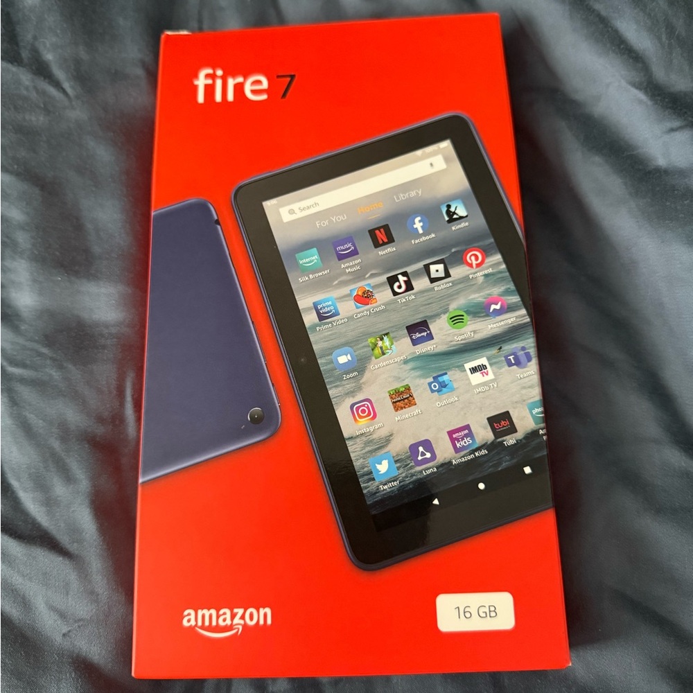 Amazon Fire 7 Tablet - Navy Blue